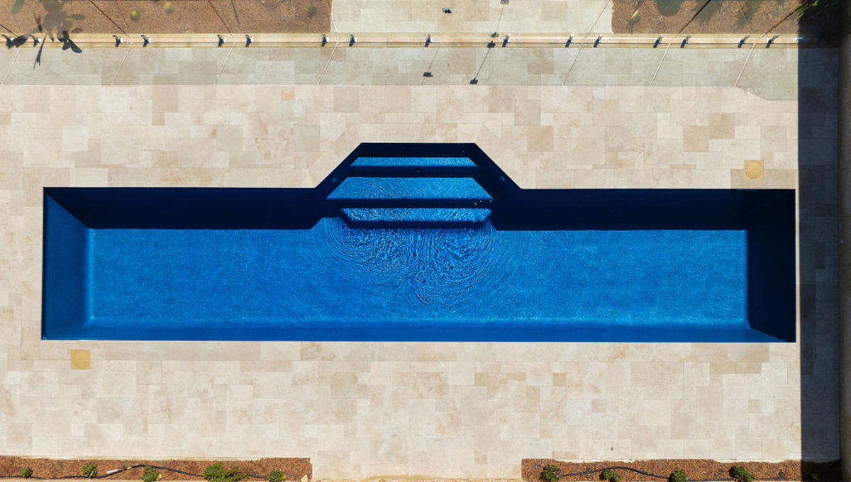 12.2m x 3.45mLap Pool Royal Jade Shimmer Chittering